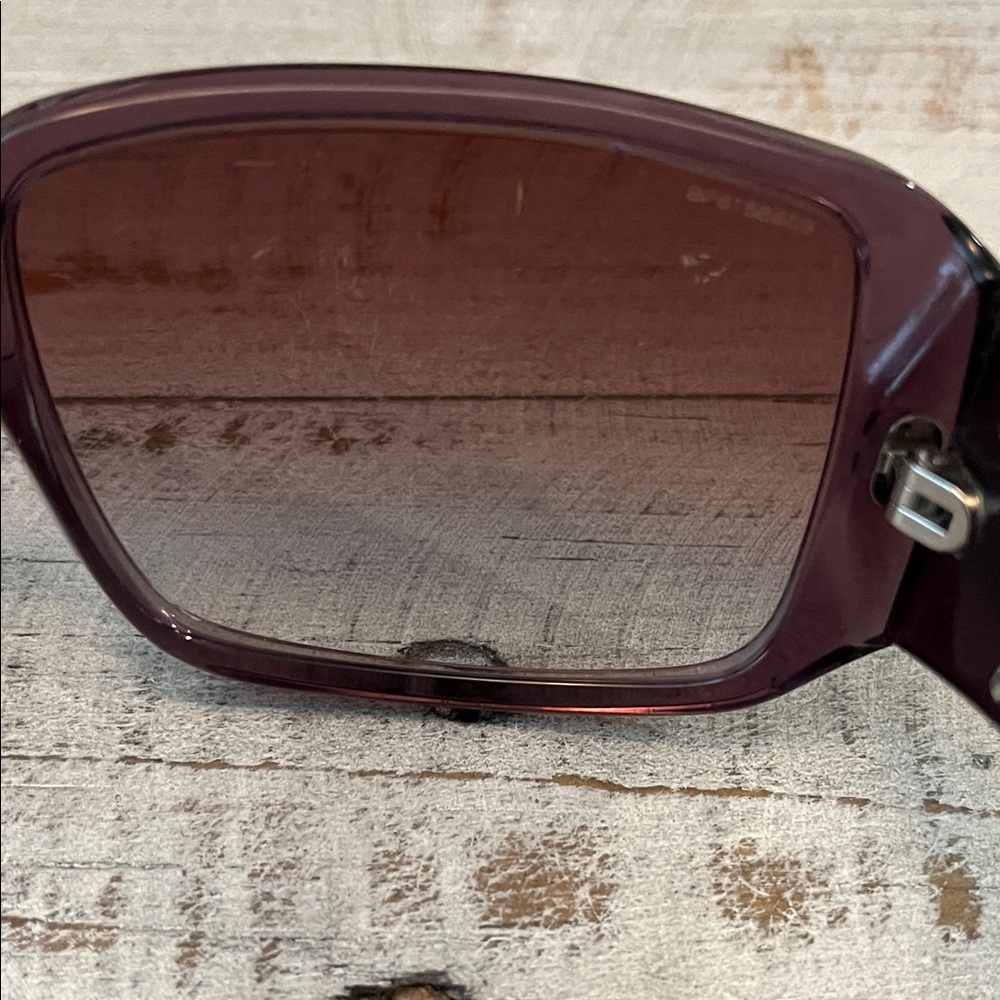 Prada Purple Gradient Rectangular Sunglasses - Picture 7 of 12